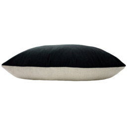 Furn Cushion Contra Rectangle Black 40x60cm - thumbnail 3