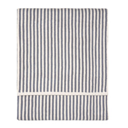Yard Bath Sheet Hebden Mineral Blue 100x150cm - thumbnail 2