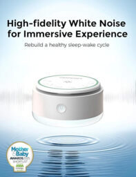 Momcozy Baby Sleep Soother - Portable Rechargeable White Noise Machine - 20 Sleep Sounds with Nursery Night Light - Travel Sleep Soother, Battery Powered - thumbnail 2