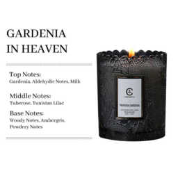 Zooly Lace Edge Cup Scented Candle - Heavenly Gardenia, 200G, 1PC - thumbnail 6