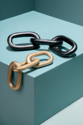 Fifty Five South Sculpture Prato Chain Gold - thumbnail 2