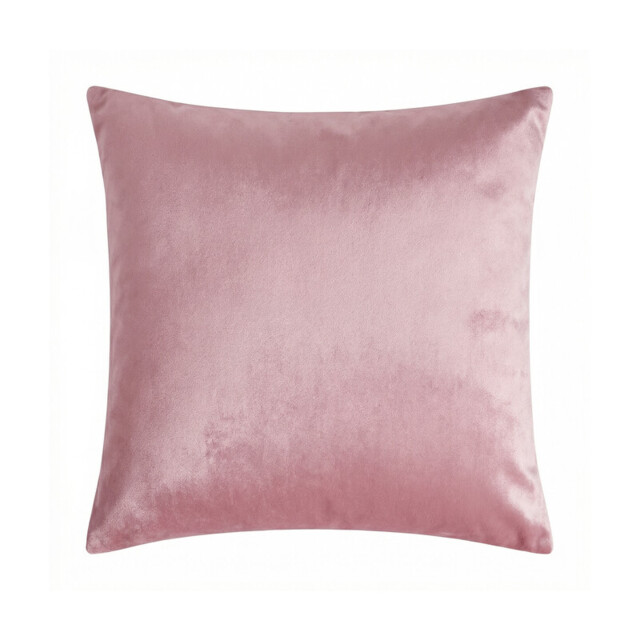Deconovo Dutch Velvet cushion cover pink color 45*45cm 1pc - image 1