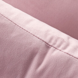 Deconovo Dutch Velvet cushion cover pink color 45*45cm 1pc - thumbnail 7