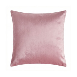 Deconovo Dutch Velvet cushion cover pink color 45*45cm 1pc - thumbnail 1