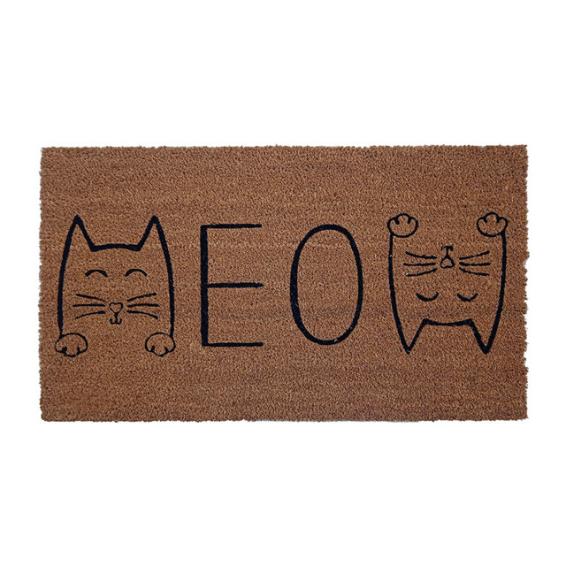Likewise Doormat Meow Coir 40x70cm - image 1