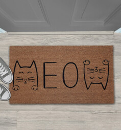 Likewise Doormat Meow Coir 40x70cm - thumbnail 3