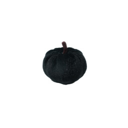 Marrybox Fall Decorative Pumpkins Plush Velvet Effect Purple/Black/Orange 12pcs - thumbnail 4