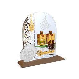 Ramadan calendar-silver