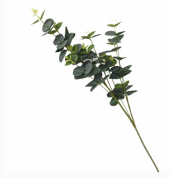 Candlelight Artificial Eucalyptus Leaf Stem Green 85cm - thumbnail 3