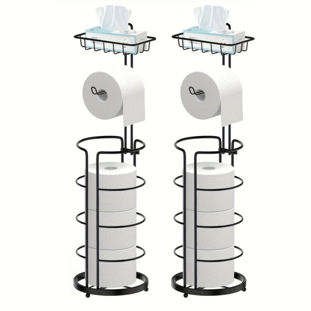 SRD 0206 Freestanding Multi-Tier Paper Towel Rack， Version A (2-Pack), New Year Sale , Top gift picks - image 1