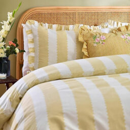 Wylder Duvet Cover Set Bridie Butter Yellow King - thumbnail 5