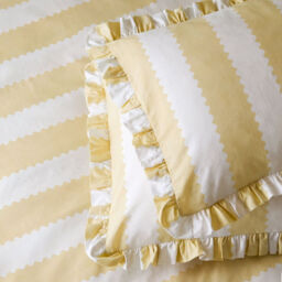Wylder Duvet Cover Set Bridie Butter Yellow King - thumbnail 4