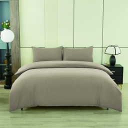Duvet cover set-washlike-khaki 135*200CM+50*75CM*1 - thumbnail 5