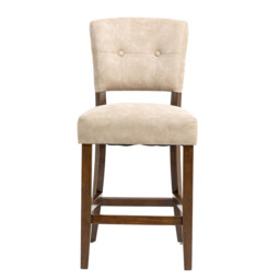 Bar Stool Oakridge Beige/Walnut - thumbnail 4