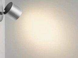 Philips Ceiling/Wall Spotlights Bar Star 4 x Warm White 22W Brushed Aluminium - thumbnail 2
