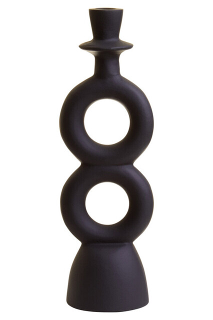 Fifty Five South Candle Holder Hapax Black Large - image 1