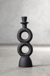 Fifty Five South Candle Holder Hapax Black Large - thumbnail 2