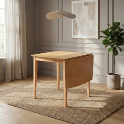 Dining Table Seattle Extendable Square/Rectangle Oak 75-120x75cm - thumbnail 2