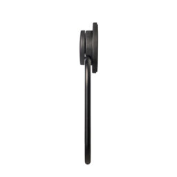 Croydex Stick 'n' Lock Towel Ring - Black - thumbnail 5