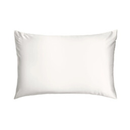 Silk Addict 100% Mulberry Silk Pillowcase Ivory - thumbnail 1