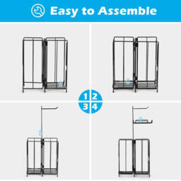 SRD Double-Sided Freestanding Multi-Level Paper Towel Rack, New Year Sale , Top gift picks - thumbnail 4