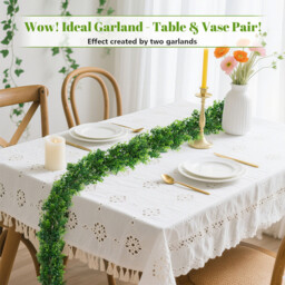 6ft Artificial Greenery Garland-1pcs - thumbnail 5
