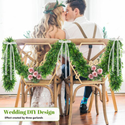 6ft Artificial Greenery Garland-1pcs - thumbnail 6