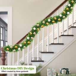 6ft Artificial Greenery Garland-1pcs - thumbnail 2