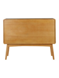 Interiors by Premier Sideboard Malmo 1 Door 2 Drawers Oak/White - thumbnail 4