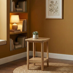 Side Table Cotswold Square Oak - thumbnail 5