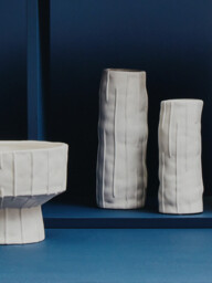 Interiors by Premier Vase Fara White Large - thumbnail 6