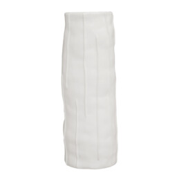 Interiors by Premier Vase Fara White Large - thumbnail 2