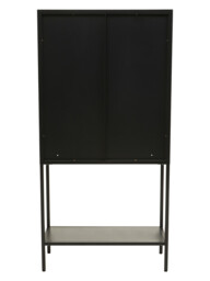 Interiors by Premier Display Cabinet Acier Metal Black Tall - thumbnail 5