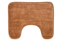 Maison by Premier Bath Mat & Pedestal Set Soak Microfibre Plush Camel 50x80cm - thumbnail 2