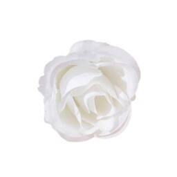Wei’s Moment 20Pcs Artificial Flowers Roses, Real Touch  Foam Roses, Fake Flowers Rose for DIY Wedding Bridal Bouquets Baby Shower Table Centerpieces Home Decorations, Cream White - thumbnail 3