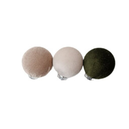 Marrybox Christmas Baubles Mink/Champagne/Emerald 12pcs - thumbnail 5