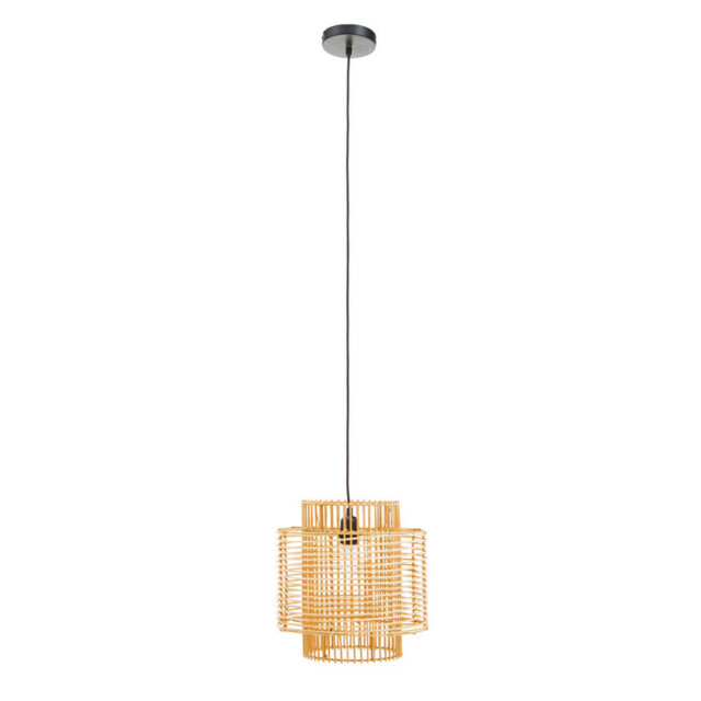 Interiors by Premier Pendant Light Jaya Rattan Natural - image 1