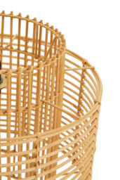Interiors by Premier Pendant Light Jaya Rattan Natural - thumbnail 2