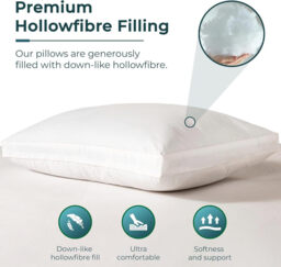 NightComfort Pillow Premium Box Edge Medium - thumbnail 2