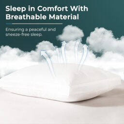 NightComfort Pillow Premium Box Edge Medium - thumbnail 3
