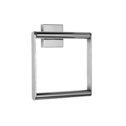 Croydex Chester Flexi-Fix Towel Ring - Chrome - thumbnail 2