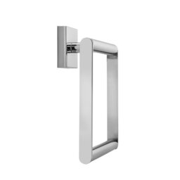 Croydex Chester Flexi-Fix Towel Ring - Chrome - thumbnail 5