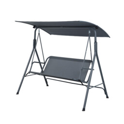 Terrabeta Garden furniture steel swing chair with canopy - thumbnail 3