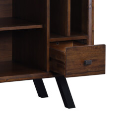 Sideboard Nevada Parquet Walnut/Black Small - thumbnail 6