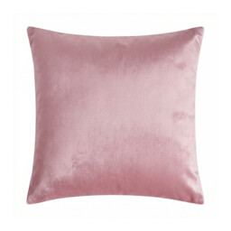 Deconovo Dutch Velvet cushion cover pink color  50*50cm 1pc - thumbnail 1
