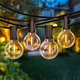 Vivreal G40 Decorative LED String Lights - 30m， 50+2 LED， Plug-In， Dimmable， Replaceable， Multi-Mode， Copper & ABS, New Year Sale , Top gift picks - thumbnail 1