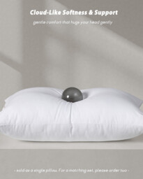 MENDALE Pillows Hotel Quality – Soft, Firm & Plump Hypoallergenic Pillow for Back, Side & Stomach Sleepers, 50x75cm, 1pc/pack, buy 1 get 1 free - thumbnail 6