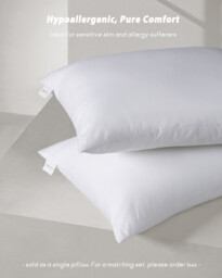 MENDALE Pillows Hotel Quality – Soft, Firm & Plump Hypoallergenic Pillow for Back, Side & Stomach Sleepers, 50x75cm, 1pc/pack, buy 1 get 1 free - thumbnail 3