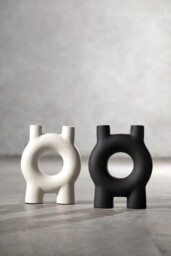 Fifty Five South Candle Holder Hapax Black Small - thumbnail 2