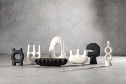 Fifty Five South Candle Holder Hapax Black Small - thumbnail 6